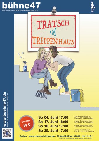 Tratsch im Treppenhaus