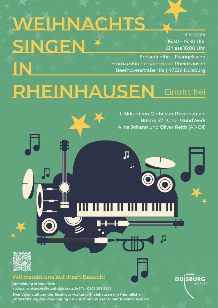 Weihnachtssingen in Rheinhausen