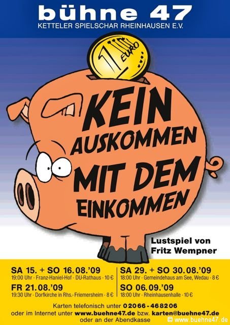 Kein Auskommen mit dem Einkommen